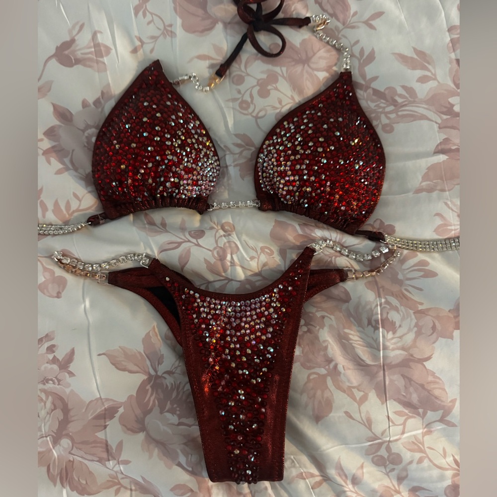 Toxic Angelz IFBB OCB NPC Bikini Bodybuilding Suit